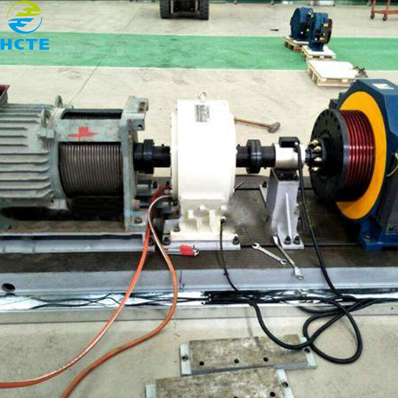 Traction machine test bed
