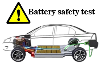 Test per garantire la sicurezza della batteria del veicolo elettrico